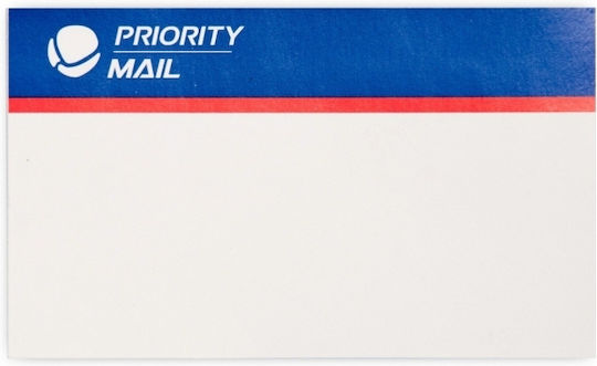 Montana Haftnotizen im Würfel Weiß 6.6x9.9Stück MONTANA COLORS WTF PRIORITY MAIL STICKERS Paket