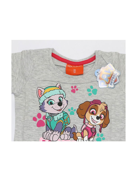 Nickelodeon Παιδικό T-shirt Γκρι