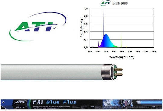 Ati T5-Lampe für Aquariumbeleuchtung mit Blau Licht 24W ATI-1484