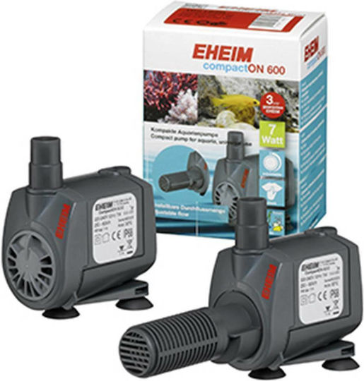 Eheim Compact On 600 Aquarium Circulation Pump 7W With 1m Cable 250-600 L/H