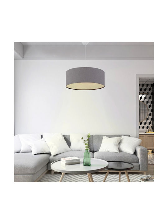 Klikareto Pendant Light Single-Light for Socket E27 Gray