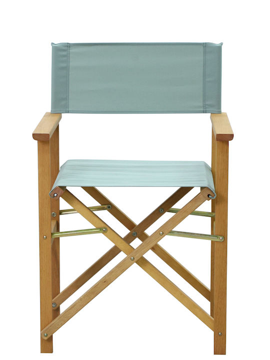 Director's Chair Wooden Regista Mint 1pcs 50x55x88cm.