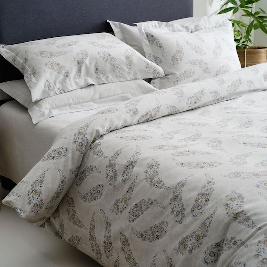 Vesta Home Sheet Sets Single 170x270cm. KAREN-1 Blue 3pcs