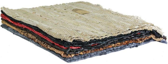 Viosarp Rug Fireplace Rectangular Leather Brown