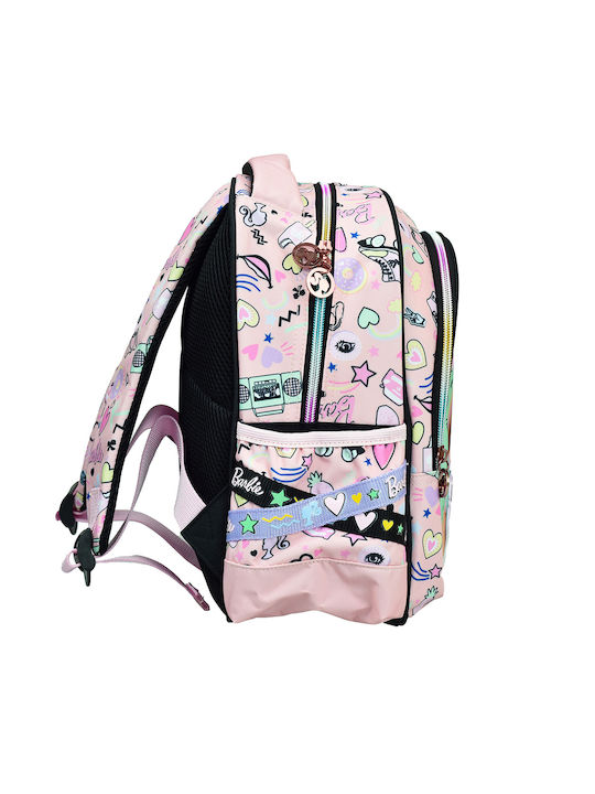 Gim Barbie Power Schulranzen Rucksack Grundschule, Grundschule in Rosa Farbe 12Es