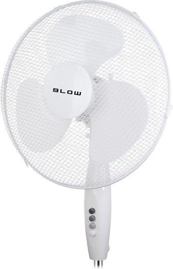 Blow Ventilator Sockel 55W Lüfterdurchmesser 40cm Weißer
