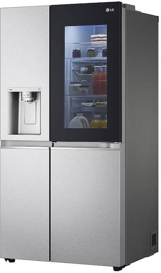 LG Ψυγείο Ντουλάπα 635lt Total NoFrost Υ179xΠ91.3xΒ73.5εκ. Inox GSXV91MBAE