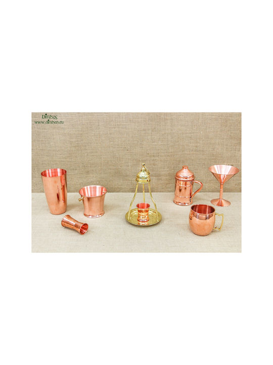 2 Glas Wasser aus Kupfer in Rose Gold Farbe 170ml