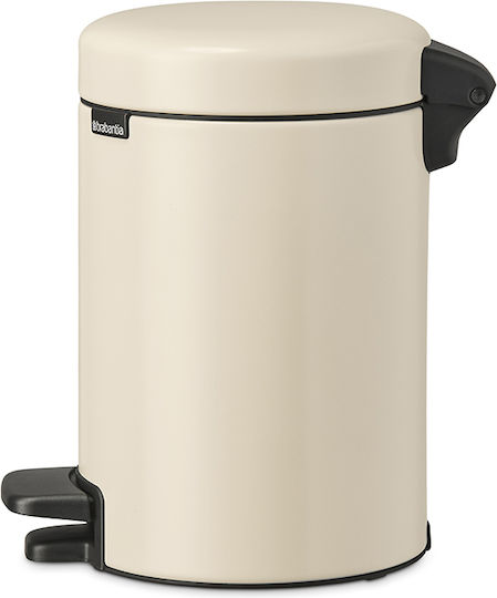 Brabantia Μεταλλικό Καλαθάκι Μπάνιου 3lt Μπεζ