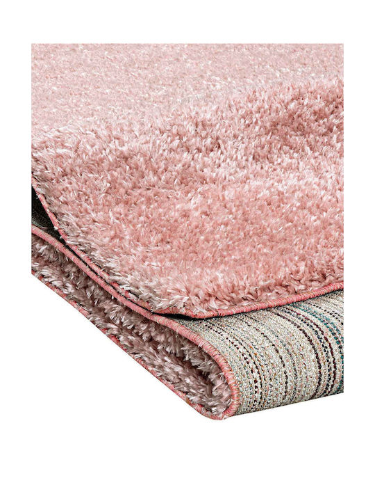 Madi Downy Shade Animal Rug Rectangular Pink