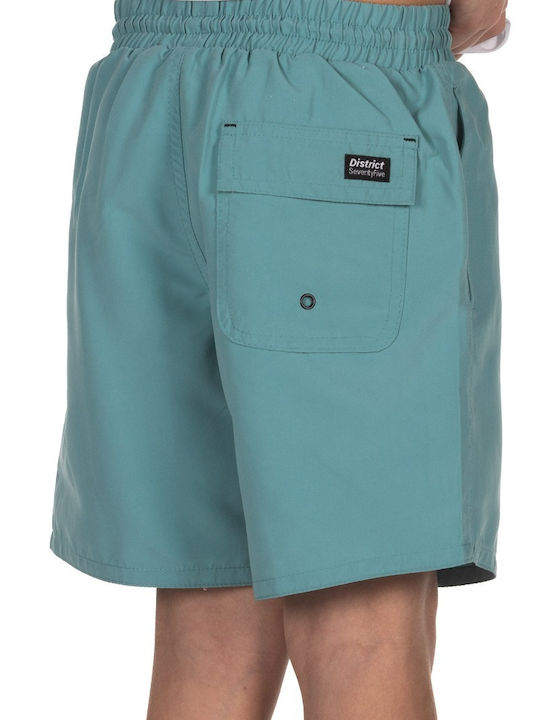 District75 Kids Swimwear Swim Shorts Turquoise