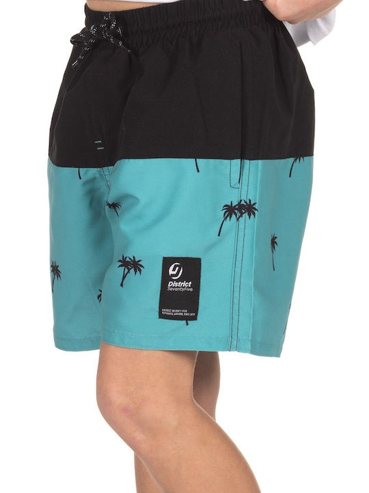 District75 Kids Swimwear Swim Shorts Turquoise