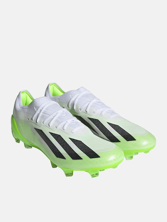 adidas X Crazyfast.1 Football Shoes with Cleats White