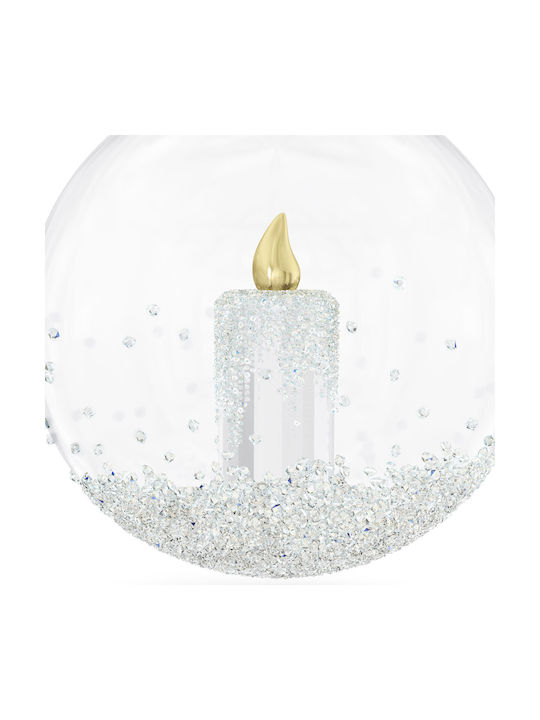 Swarovski Christmas Crystal Ball Ornament White