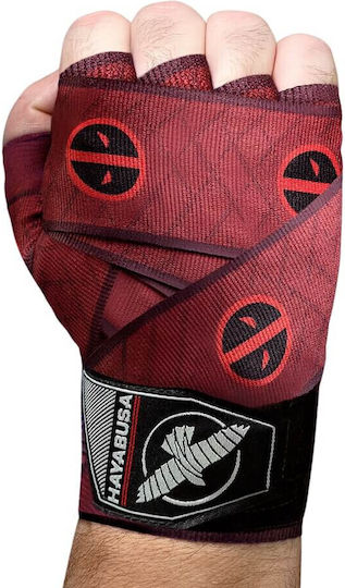 Hayabusa Marvel Hero Elite Martial Arts Hand Wrap 4.5m Red Black Widow