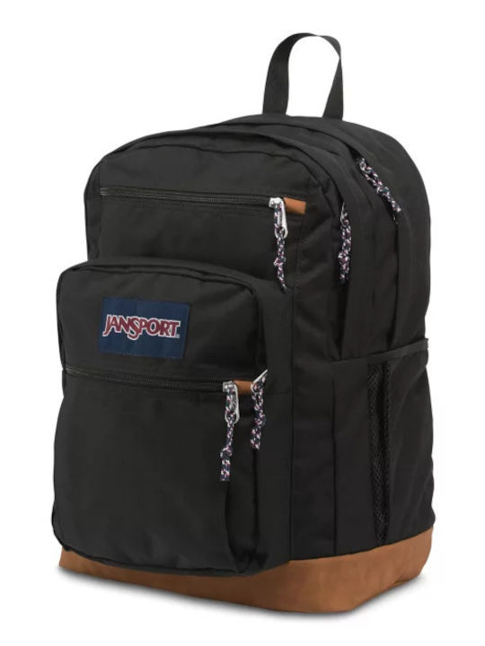 Jansport Σχολική Τσάντα Πλάτης Γυμνασίου - Λυκείου σε Μαύρο χρώμα 34lt