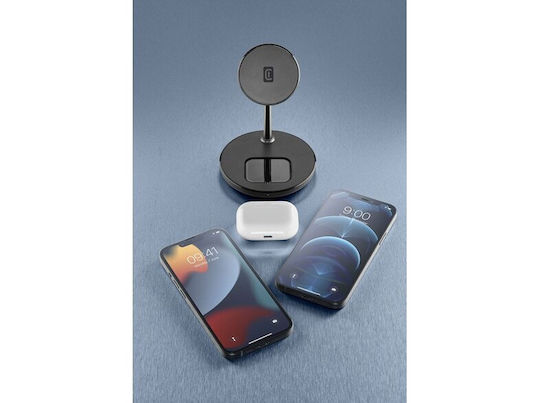 Cellular Line Încărcător Magsafe 7.5W Negruς (MAGSF2IN1WIRK)
