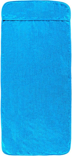 vidaXL Set 2 Hotel Pool and Beach Towels 200x75 cm 400gsm Turquoise