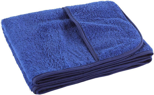 vidaXL Set 2 Hotel Face Towels 135x60 cm 400gsm Blue