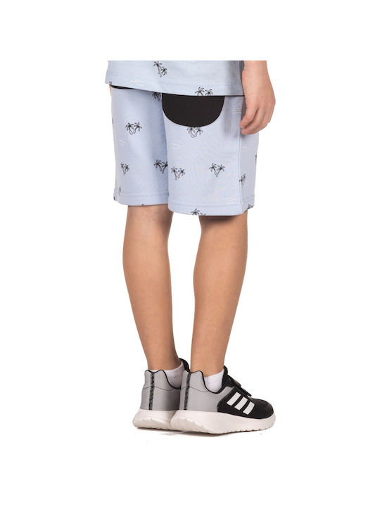 District75 Kids Shorts/Bermuda Fabric Light Blue