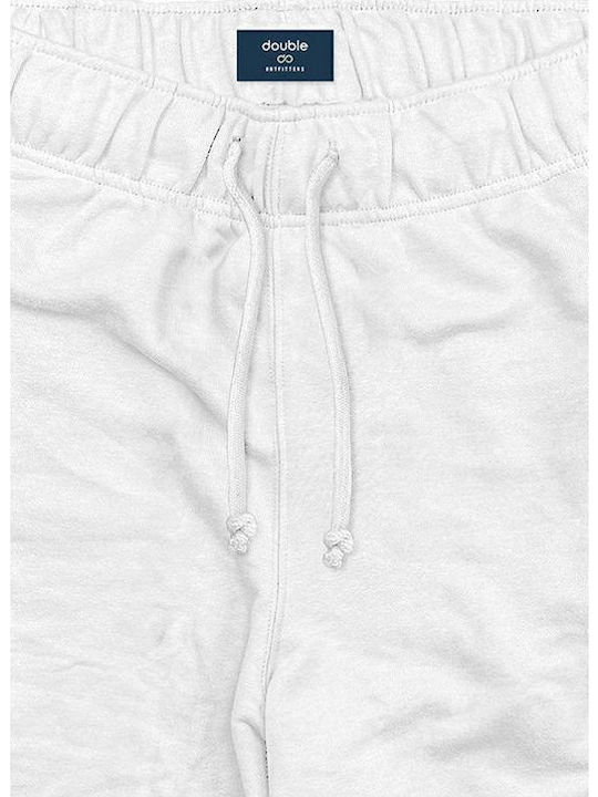 A Men's Athletic Shorts White