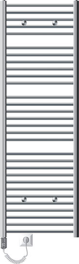 ECD Germany Sahara Ηλεκτρική Πετσετοκρεμάστρα 900W 180x60cm Ασημί