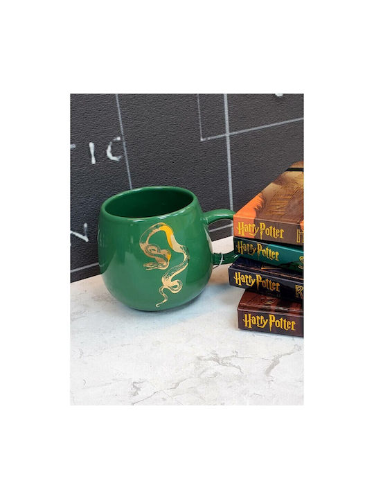 Pyramid International Harry Potter Intricate Houses Slytherin Cană Ceramică Verde 320ml