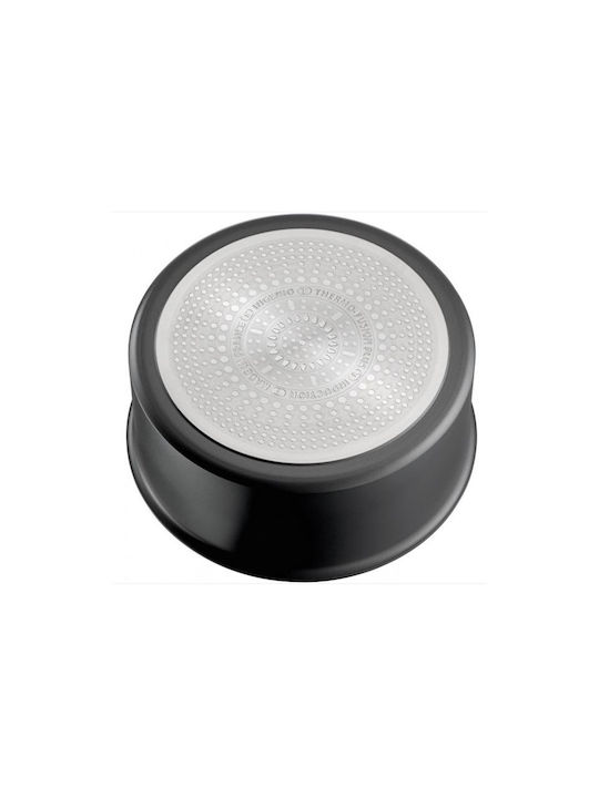 Tefal Ingenio Ultimate Σετ Κατσαρόλες από Αλουμίνιο Μαύρα με Επίστρωση από Πέτρα 4τμχ