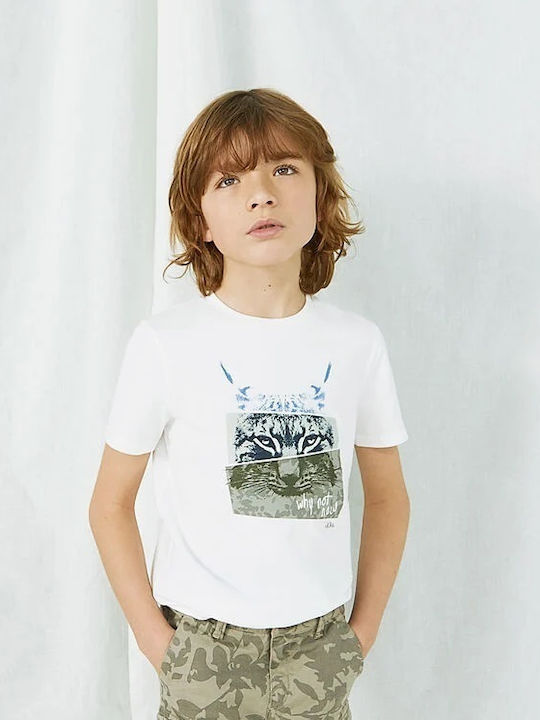 Kinder-T-Shirt Weiß