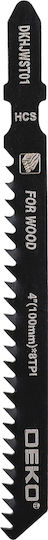 Deko Jig Saw Blade for Wood 5pcs DKHJWST01-5