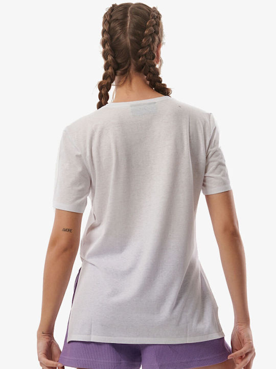 Γυναικείο Αθλητικό T-shirt Λευκό