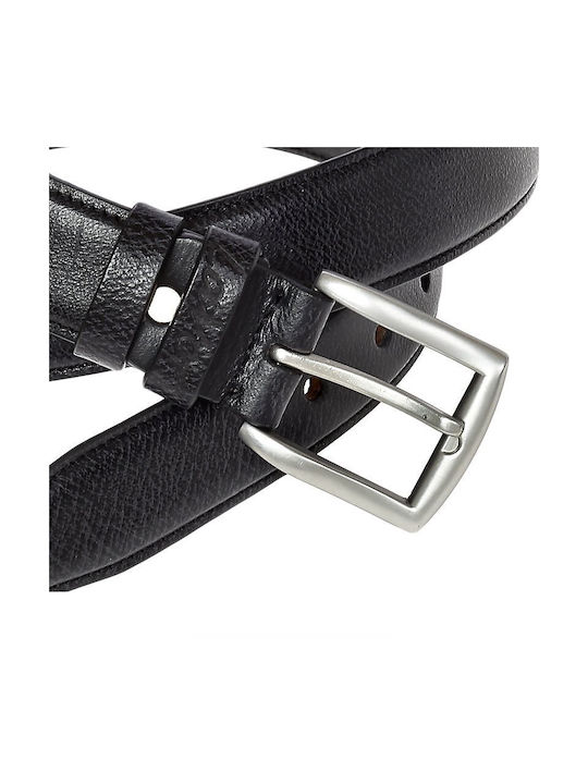 Lavor 127 Men's Leather Belt Black