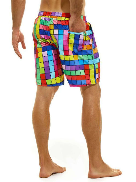 Modus Vivendi Men's Swimwear Bermuda Multicolour with Patterns