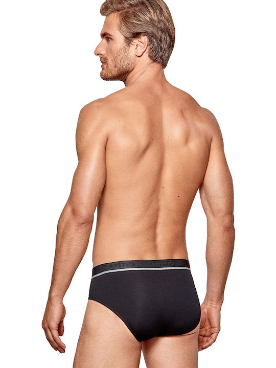 Men's Slips Black 2Pack