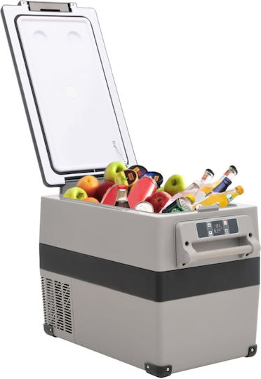 vidaXL Φορητό Ψυγείο 35lt Μαύρο
