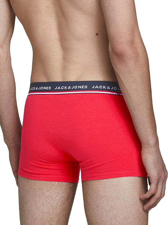 Jack & Jones Ανδρικά Μποξεράκια Κόκκινα 2Pack