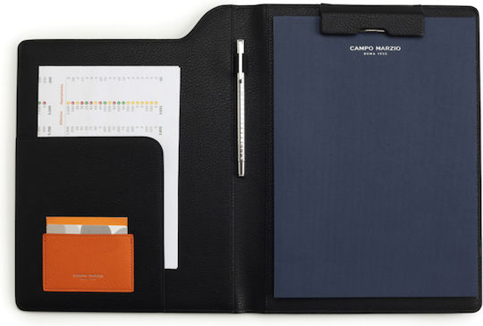 Campo Marzio Clipboard Bifold Conference for Paper A4 Black 1pcs