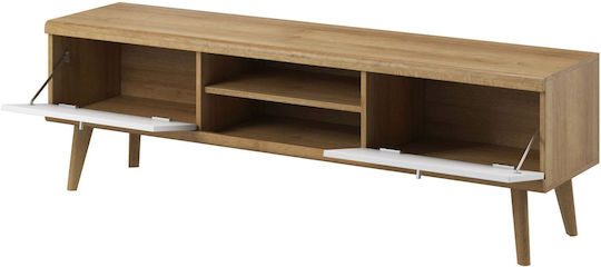 Έπιπλο Τηλεόρασης Μπεζ Μ160xΠ40xΥ50cm