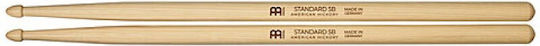 Meinl Hickory Палчици Барабани Stick & Brush - Standard Tip Drumstick 5B с Форма на Връх Жълъд