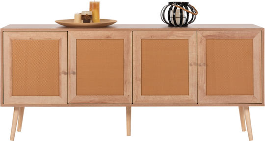 Μπουφές Colm Ξύλινος Καφέ 160x39x71cm Μπουφές Colm Ξύλινος Καφέ 160x39x71cm