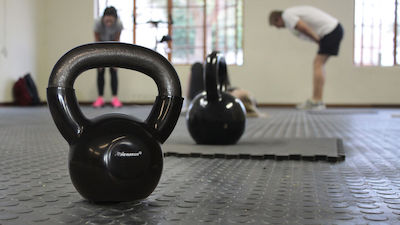 Pegasus Black Vinyl Kettlebell 20kg