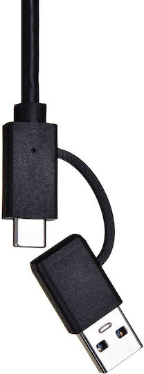 Unitek U1313C Αντάπτορας Δικτύου USB-C με Ενσύρματη Σύνδεση Ethernet