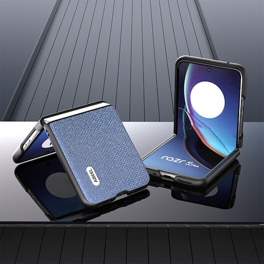 Ultra Umschlag Rückseite Kunststoff Blau (Moto Razr 2022)