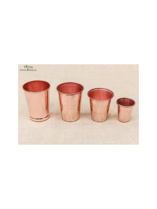 Copper Water / Cocktail/Drinking Glass 450ml Rose Gold