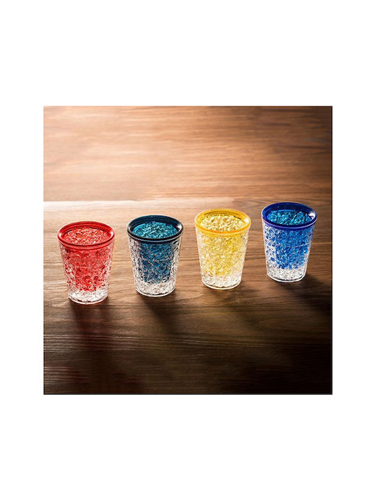 Gadget Master Set Gläser Sportschützen / Cocktail/Trinken aus Plastik 4Stück