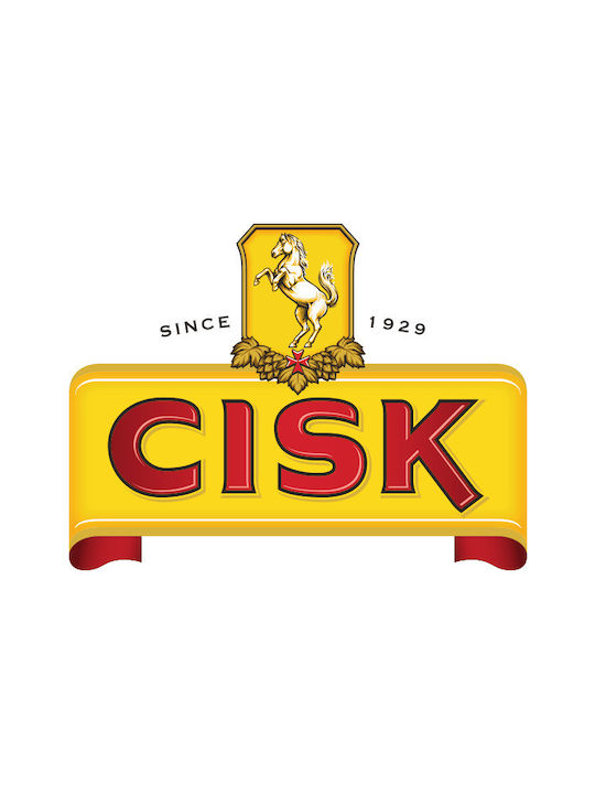 6x cisk beer glasses 400 ml