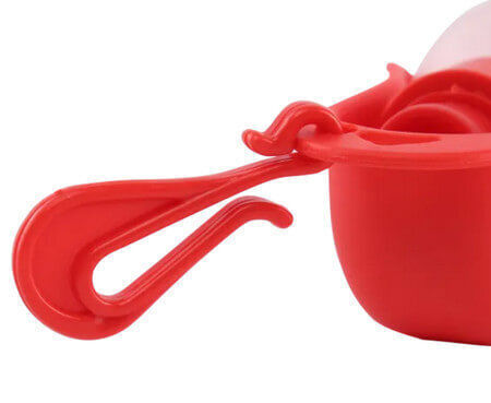 Nobleza Bottle Food & Water for Dog 250ml in Red Color