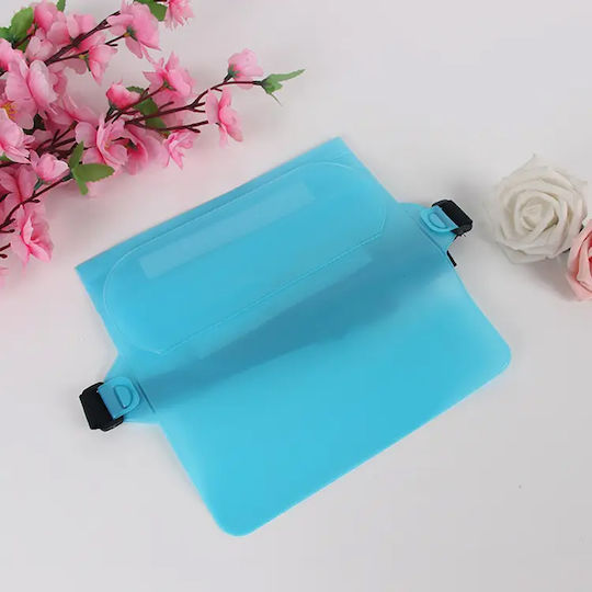 Techsuit Silicone Big Bag Accessories Wasserdichtes Gehäuse Bis 7 Zoll Blau