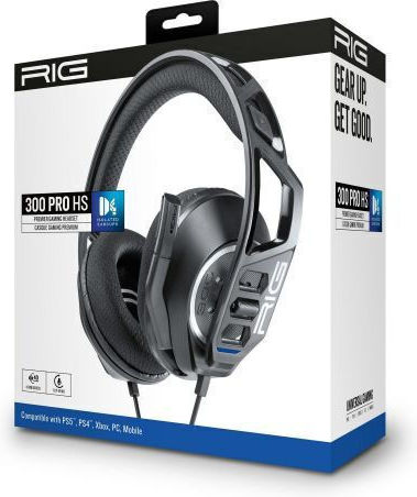 Nacon 300 PRO HS Over Ear Gaming Headset with 3.5 mm Connectivity for PS4