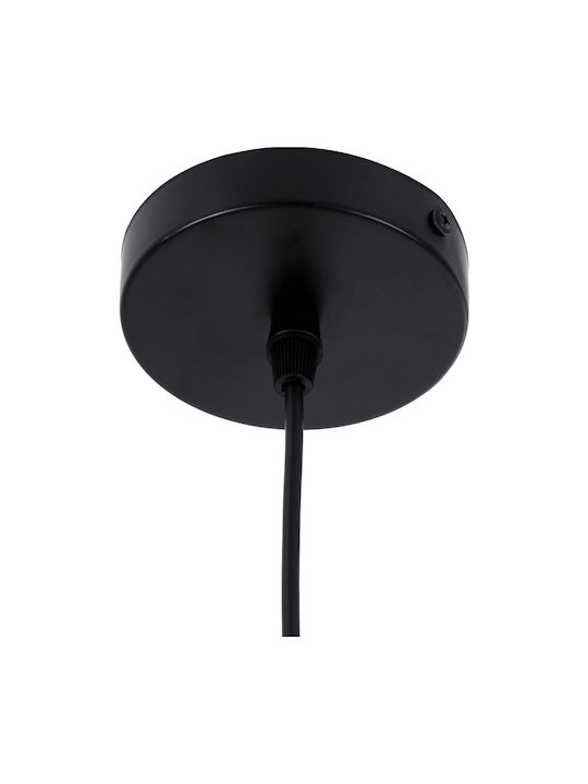 GloboStar Shanghai Black Bell Ceiling Light with E27 Socket 24x30x30cm